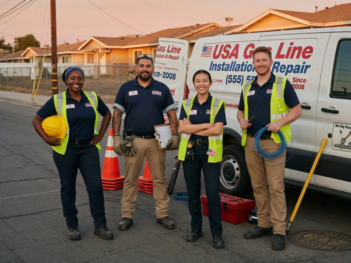 Gas Line Installation company in Camby, IN